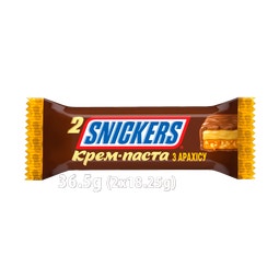 SNICKERS З КРЕМ-ПАСТОЮ З АРАХІСУ image